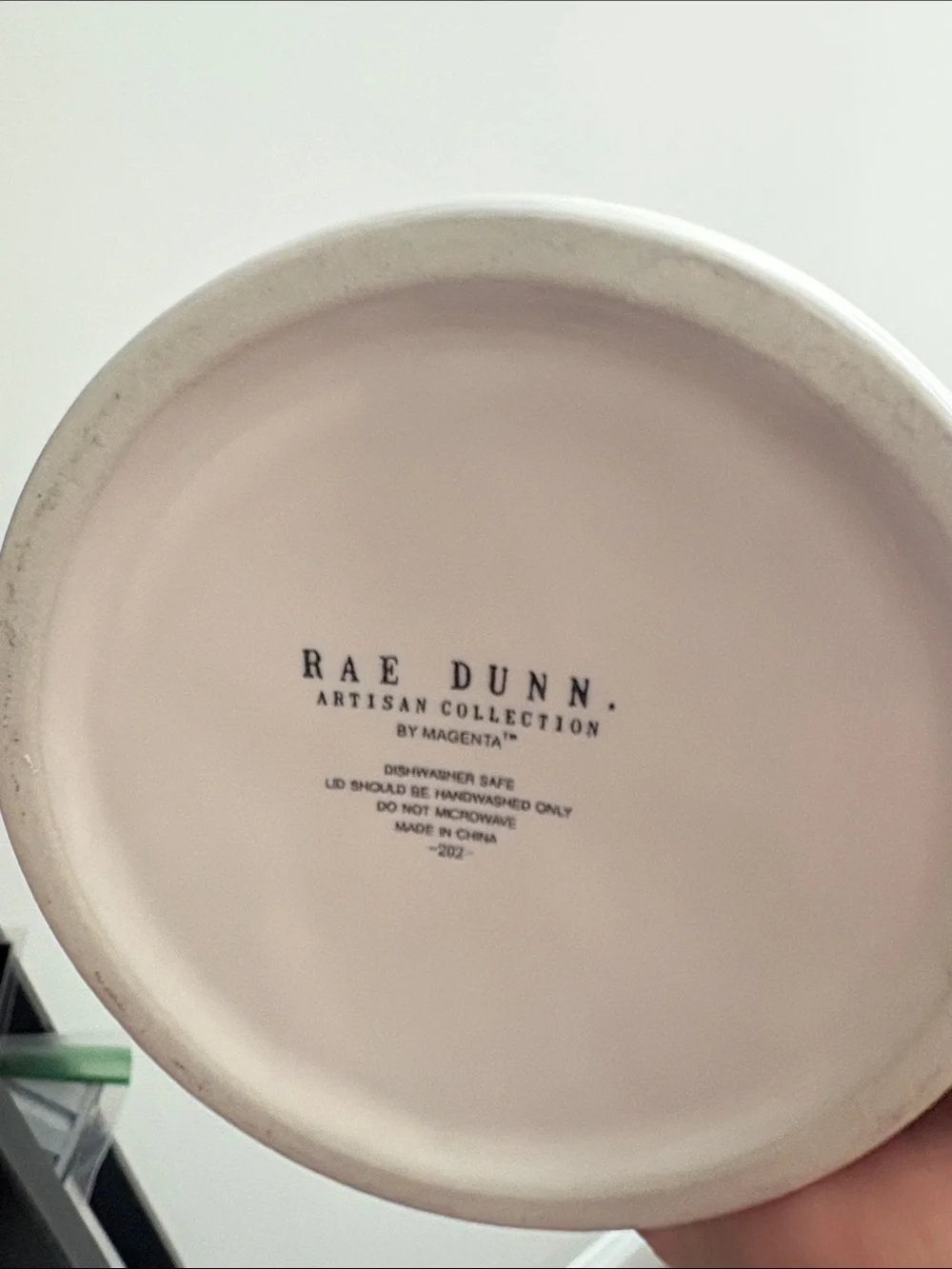 Rae Dunn Collection, please note in the photo there is no seal on the top